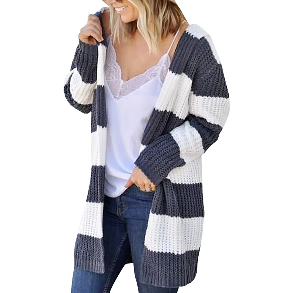 Женский кардиган осенний свитер женский с длинным рукавом в стиле пэчворк