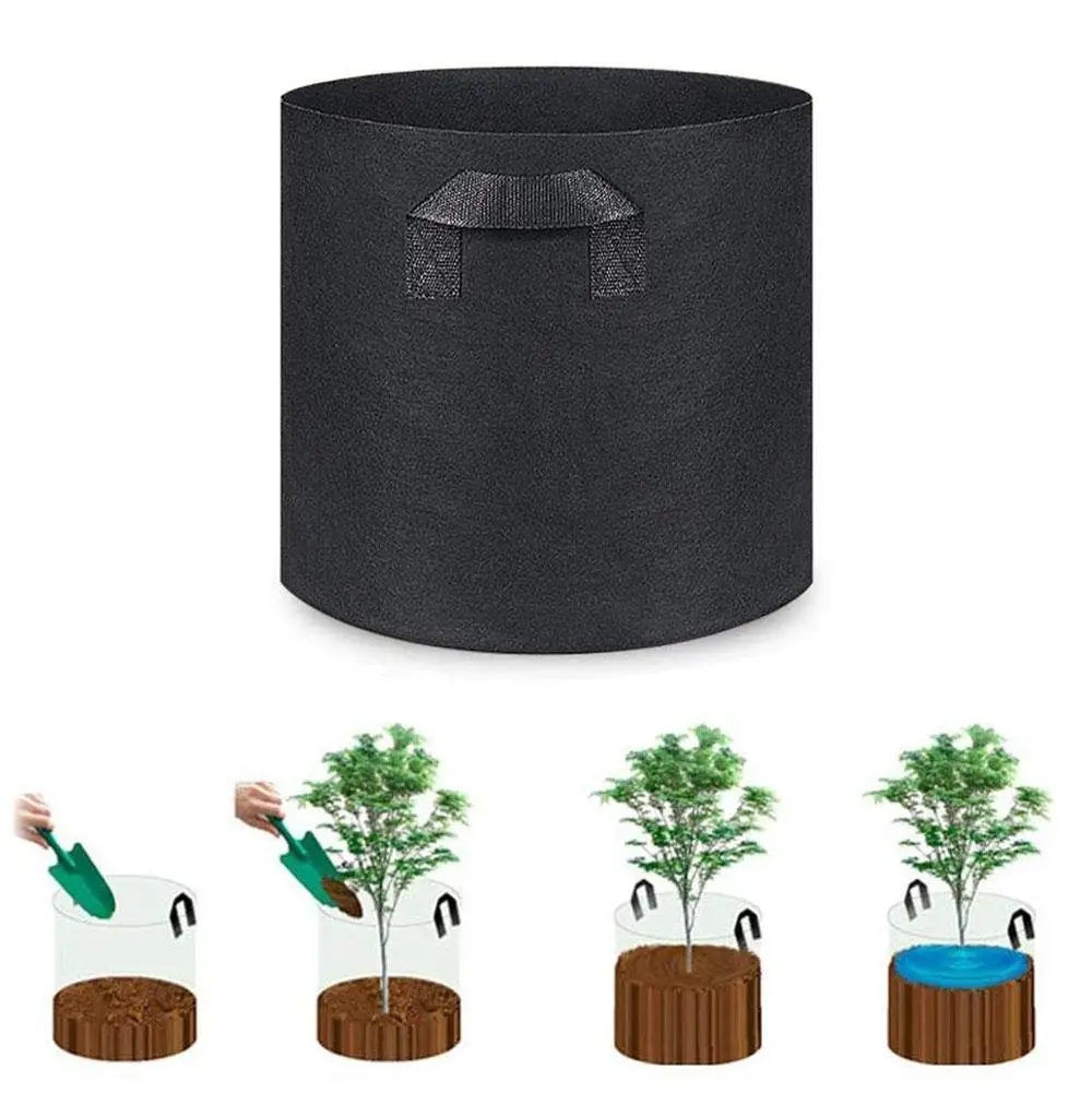 Горшки MUCIAKIE для выращивания растений тканевые дышащие горшки цветов контейнер