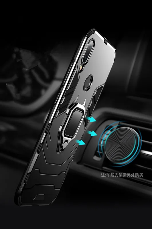 Xiaomi Mi 9 Lite A3 Lite Гибридный противоударный бронированный автомобильный чехол для телефона с кольцом-подставкой для Mi A3Lite 9 Lite CC9 CC9E чехол-Кобура