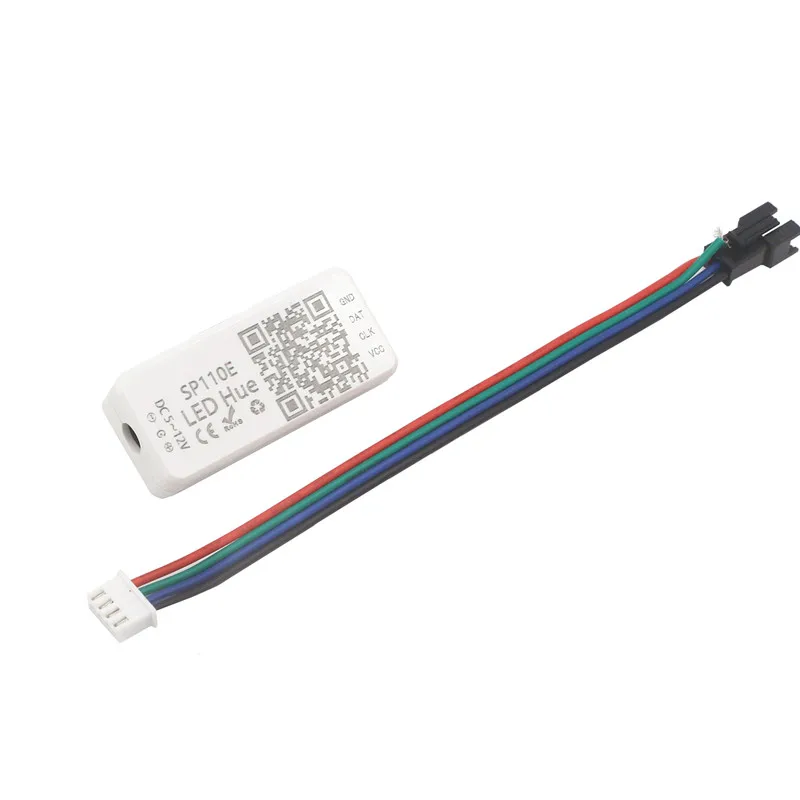 DC5 12V SP110E Bluetooth Pixel светодиодный RGB контроллер WS2811 WS2812B SK6812 RGBW APA102 WS2801 пикселей