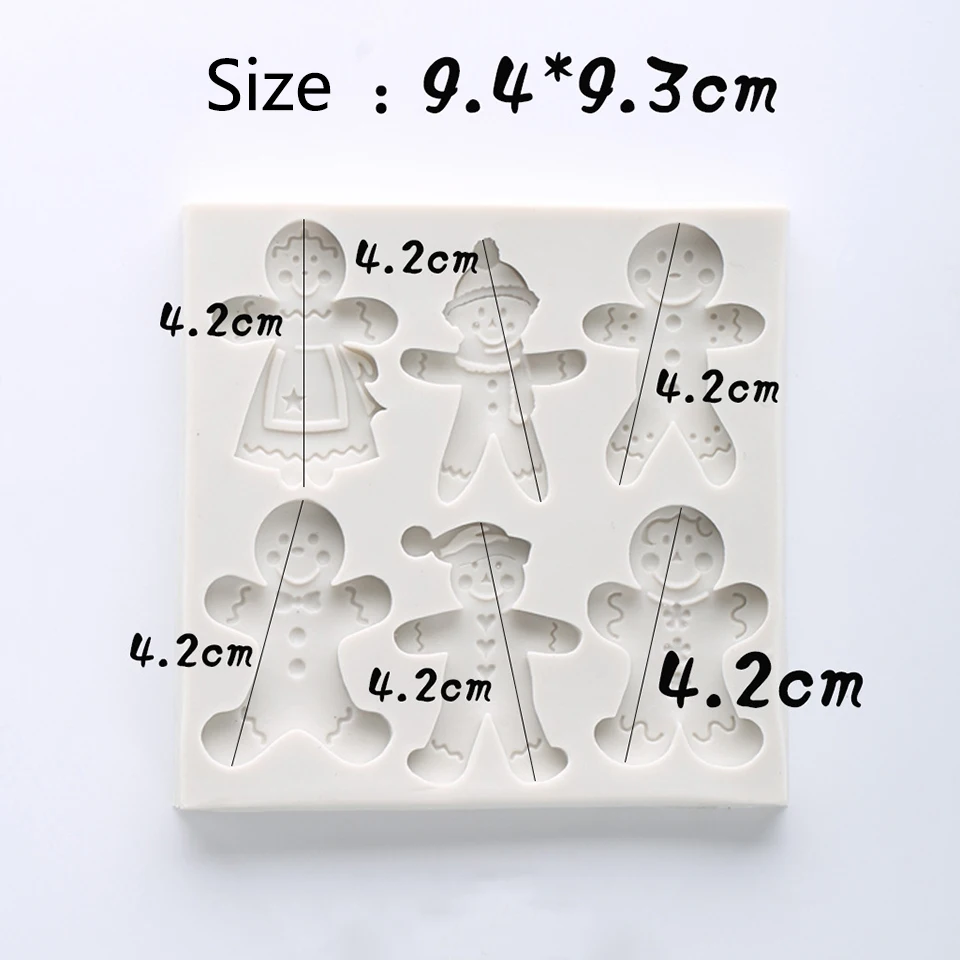 Transhome Пряничный человечек форма для рождественского печенья снеговик