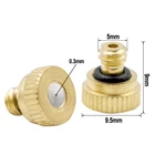 Насадка для распыления, латунная, с резьбой UNC 1024, 0,10,20,30,40,50,8 мм, 10 шт.компл.