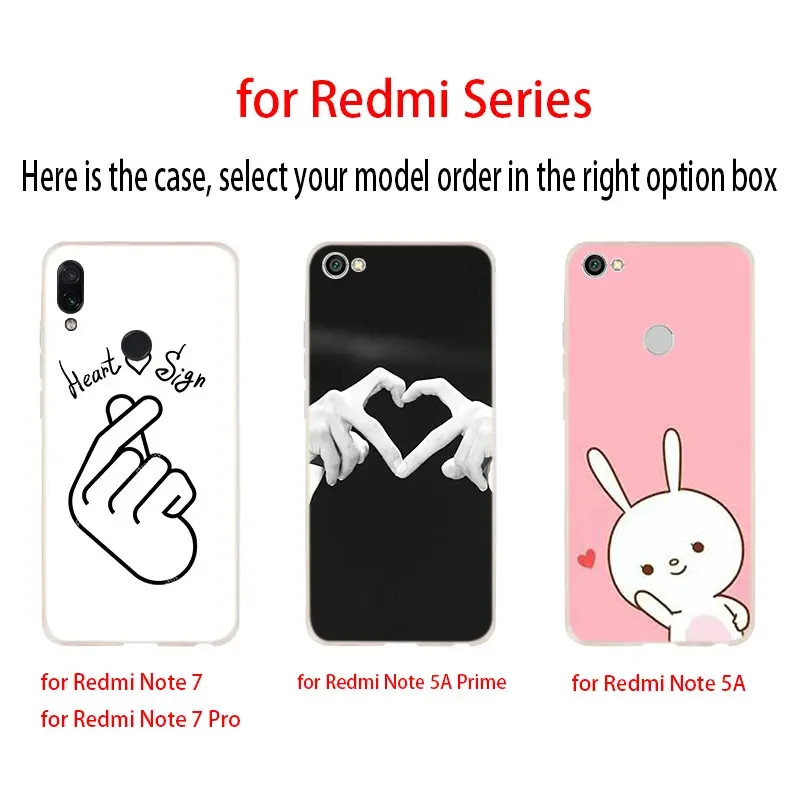 Мягкий чехол k pop Love on the finger kpop для Xiaomi Redmi Note 8 7 6 5 Pro 8a 6pro 6a s2 5a 4a 5plus y3 чехлы Etui |