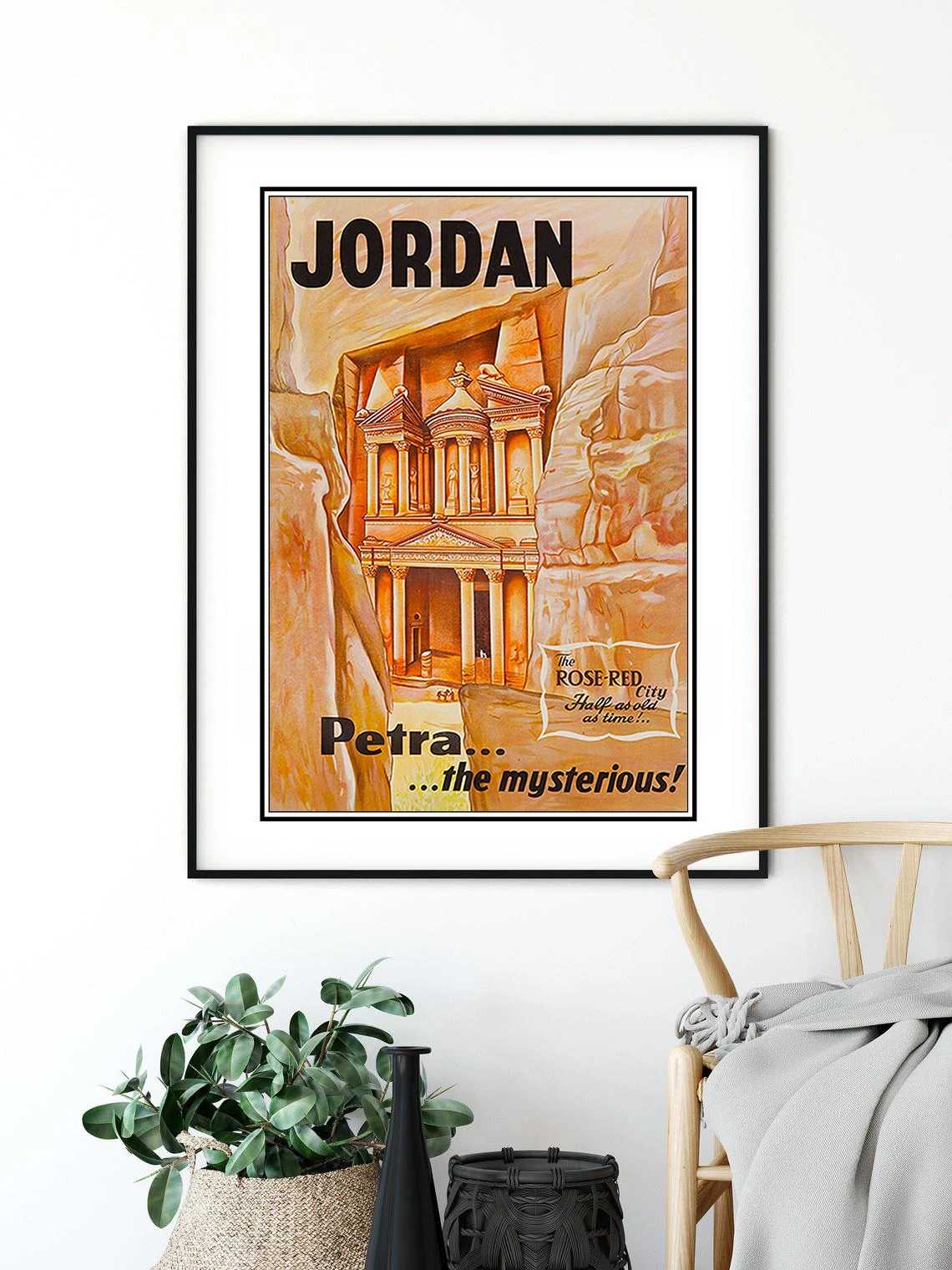 Jordan petra jordan постер для путешествий плакат Джордан живопись travel Настенный декор -