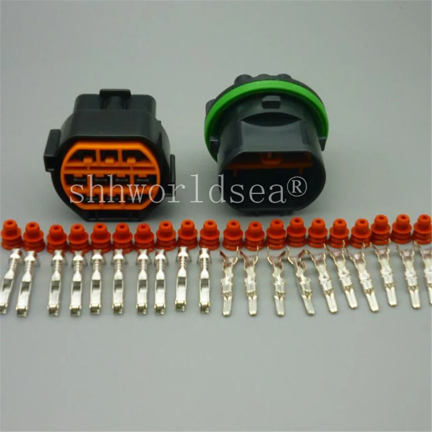 

1Set 10 pin HP066-10021 GL221-10021 Automotive Headlight Assembly Wiring Plug Socket For HYUNDAI Verna For KIA K1 K2 K3 K4