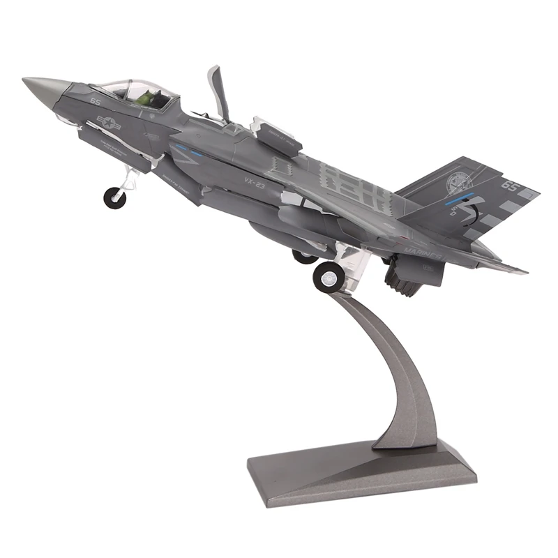 

1: 72 U.S. Marine Corps F-35B Stealth Fighter Simulation Alloy Fighter Aircraft Model for Kids Adult Home Office Decor