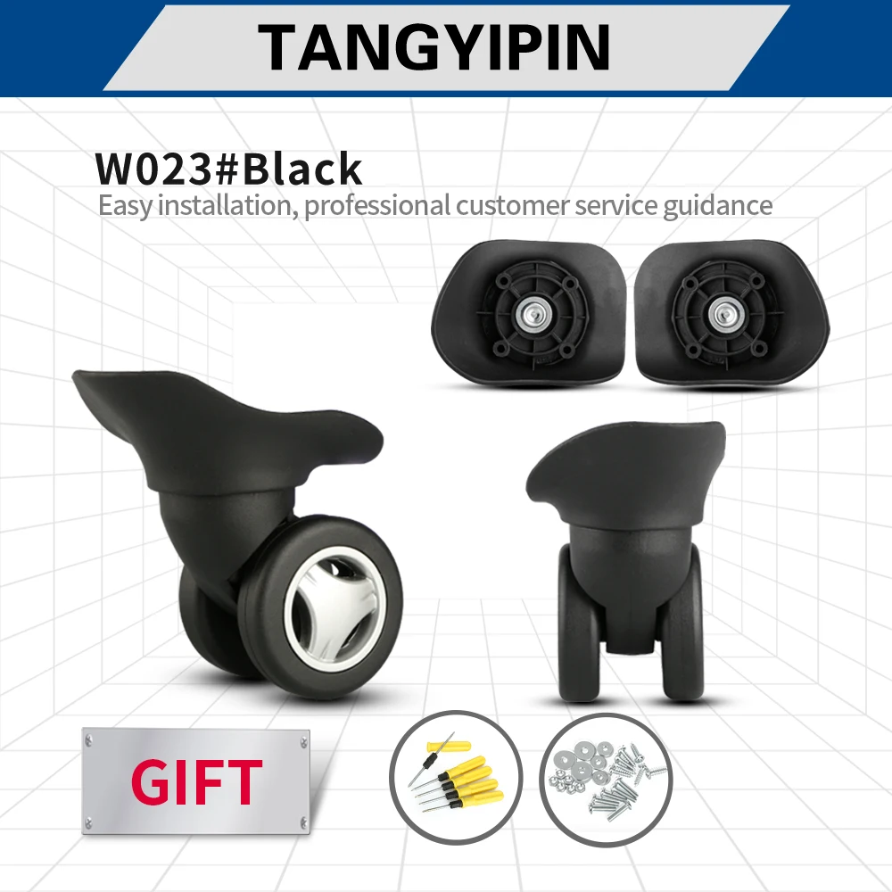 

Чехол TANGYIPIN W023 для костюма, чехлы на колесиках, аксессуары, универсальные колеса, чемодан с паролем, Ремонтный шкив, сменные ролики
