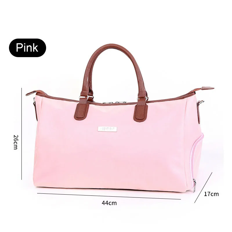 Pink M Унисекс дорожная сумка, водонепроницаемая сумка через плечо, сумки для путешествий, сумки для путешествий, сумки для багажа, высокое качество, сумка-тоут на плечо, новинка XA689WB - Цвет: Pink M