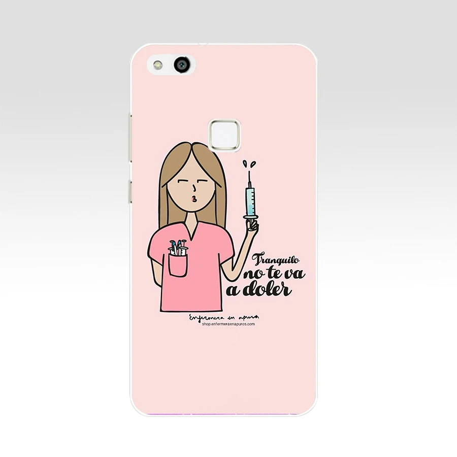 022FG Медсестра Врач дантист Мягкий силиконовый чехол из ТПУ для Honor 9 10 huawei p10 lite y6