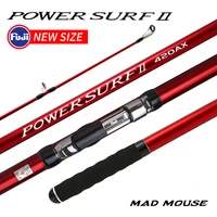 new madmouse power surf 3 section fuji parts high carbon 4 20m surf fishing rod sinker 100 350g japan quality spinning rods