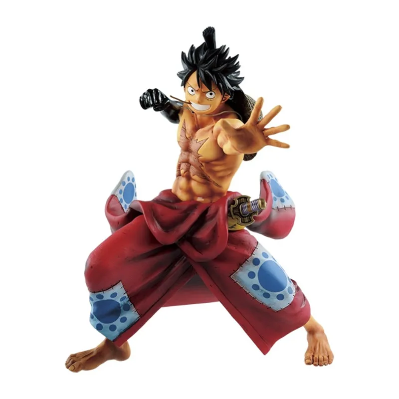 

Соломенная шляпа «Пиратская обезьяна», цельная, 8 дюймов Luffy Оригинальная версия ПВХ экшн-фигурка Коллекционная модель игрушечная коробка 20...