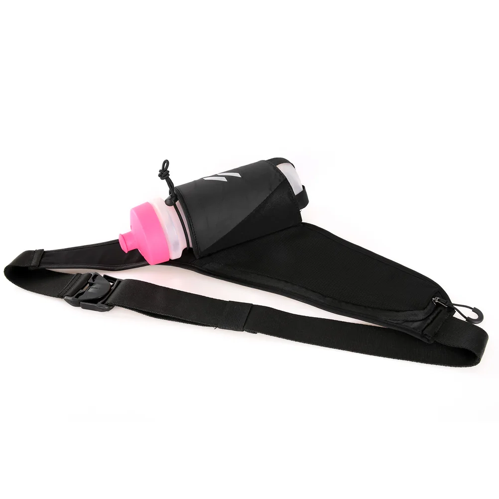 Спортивная сумка на пояс для бега с держателем бутылки водой поясная телефона