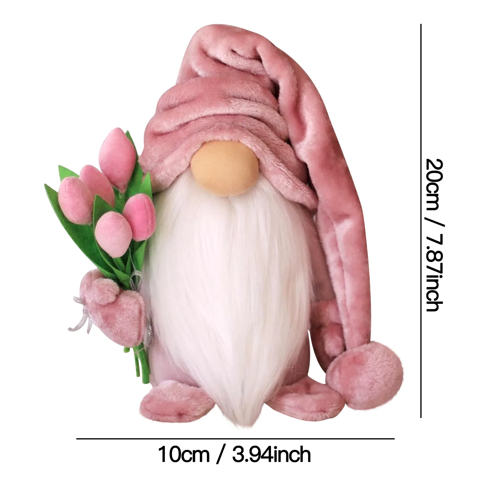 

Faceless Doll For Easter Mother's Day Decorations Bedroom Living Room Desktop Decoration Standing Holiday Decoration