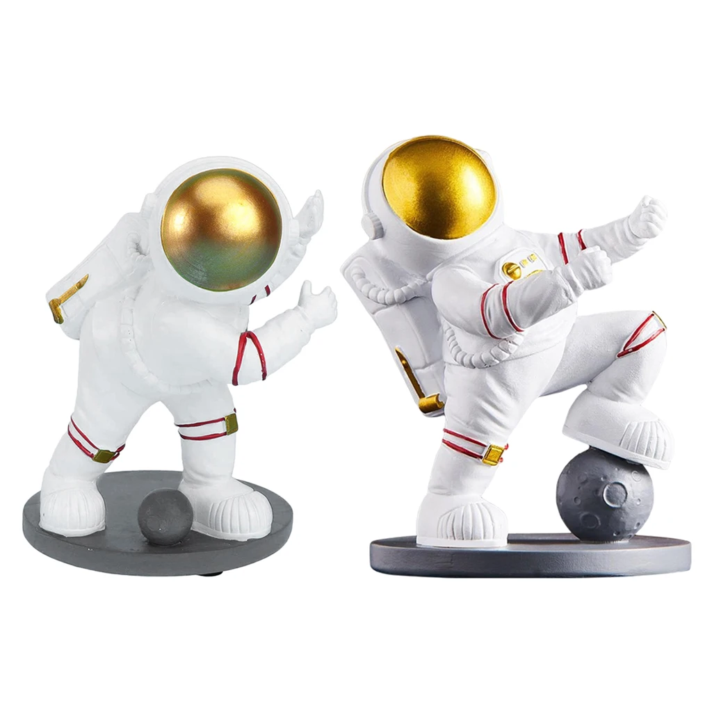

Wine Holder Countertop Artistic Resin Astronaut Wine Bottle Display Rack