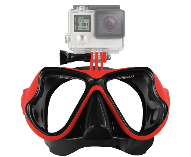 Маска для подводного плавания очки лица крепление камеры GoPro Hero | Электроника