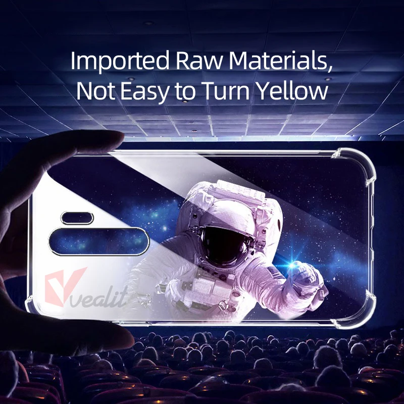 

Case For Xiaomi Redmi Note 10 9s 8 7 6 5 Pro K20 K30i 9 9t 9a 9c 8a 7a 6a Mi 11 10 10t 9t Pro Shockproof Transparent Back Cover