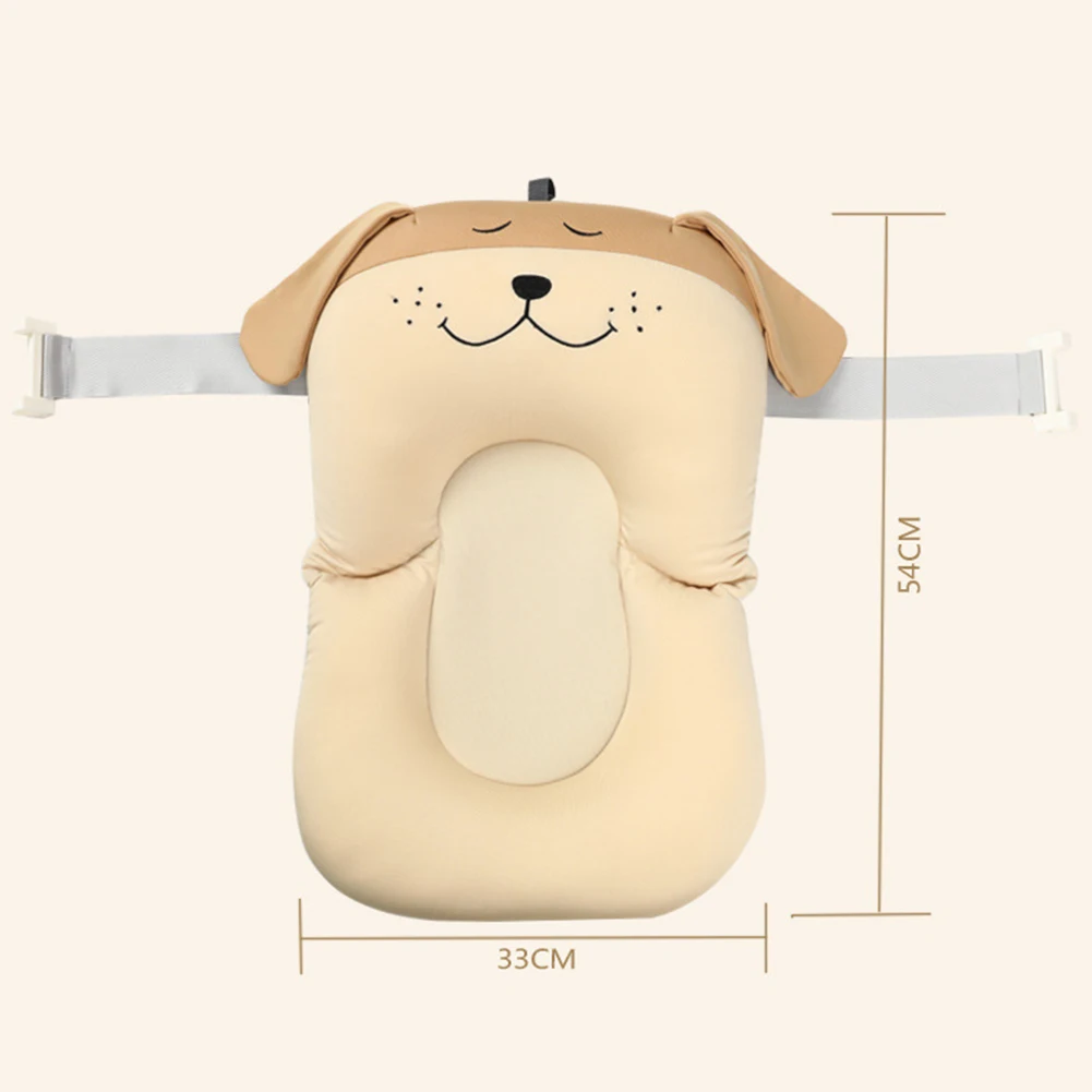 

Baby Shower Bather Bathtub Seat Non Slip Foldable Newborn Safety Support Cushion Newborn Safety Security Bath Support Cushion