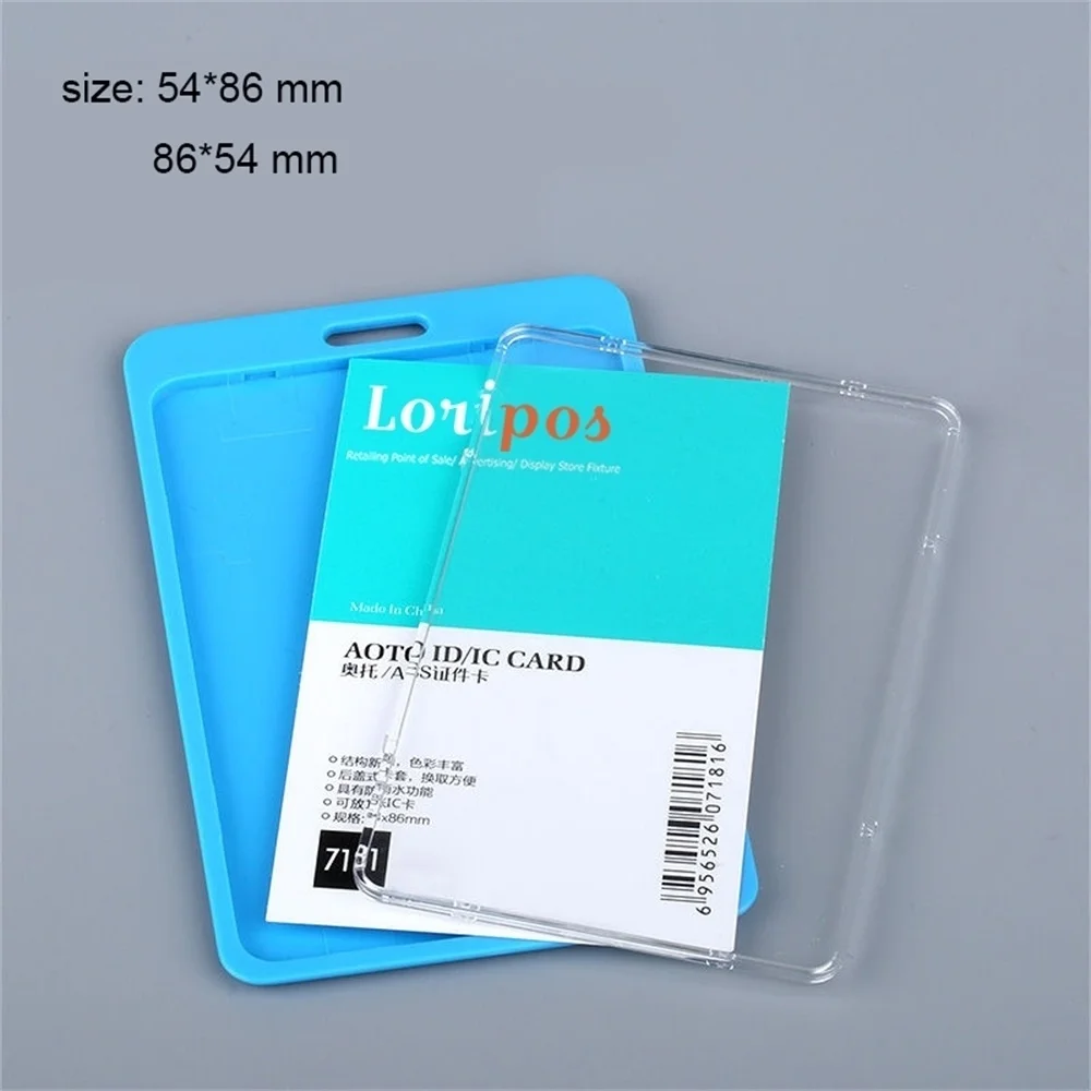 Abs Holder Employee Name Card Cover Metal Work Certificate Identity Badge Id Business Case | Дом и сад