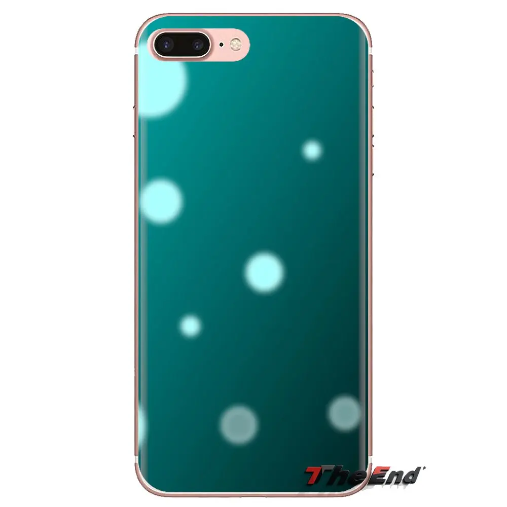 Прозрачный мягкий чехол с абстрактным световая точка для iPhone XS Max XR X 4 4S 5 5S 5C SE 6 6S 7 8