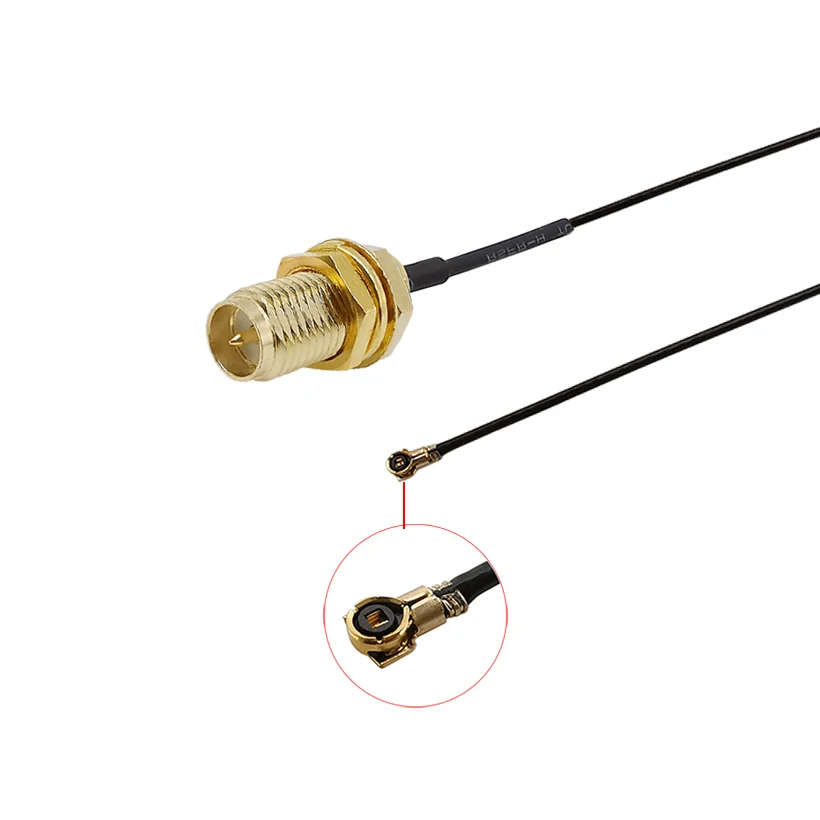 Кабель удлинитель MHF4 IPX IPEX U.FL к RP SMA 0 81 5 см 7 10 15 20 30 50 1 шт.|Соединители| |