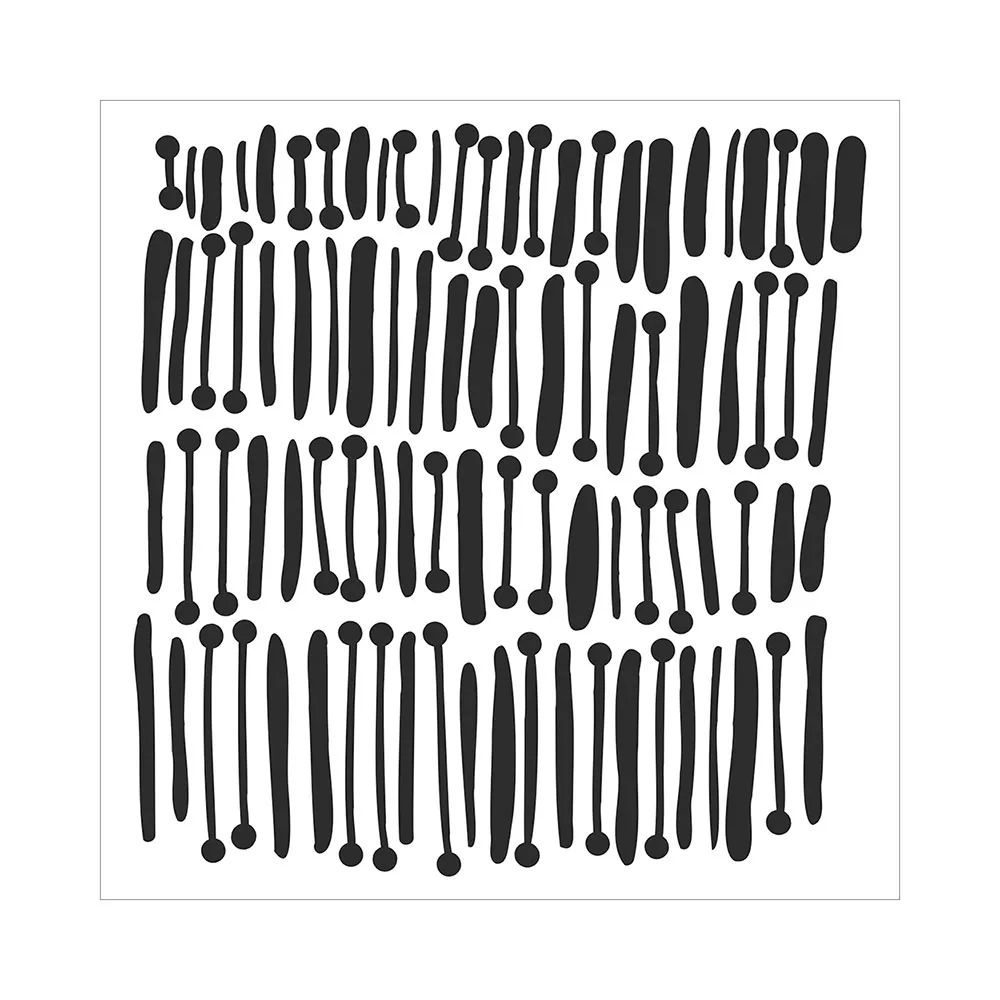 

Rows of Lines For 2021 Arrival New Metal Cutting Stencil Diary Scrapbooking Easter Craft Engraving Making DiY Greeting Card