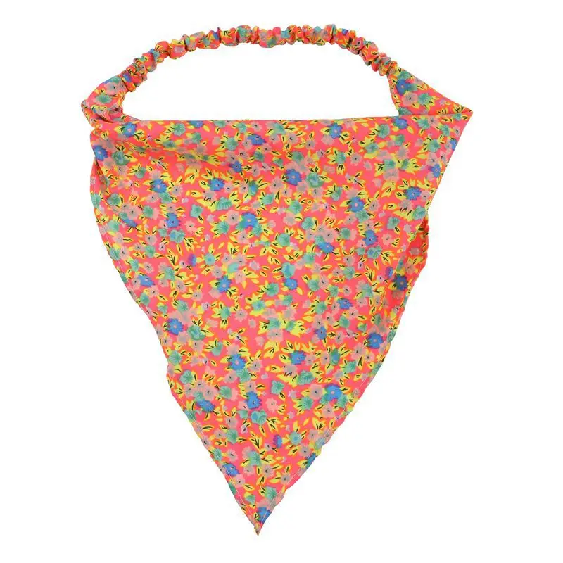 

Triangle Hair Scarf Women Headwear Printing Foulard Cheveux Women's Bandana Summer Headscarf