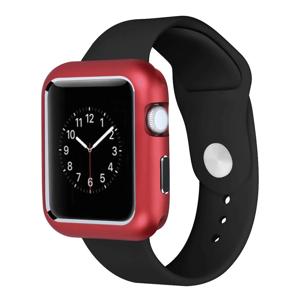 Тип магнитный протектор чехол для Apple Watch series 4 5 40 мм 44 мм 360 крышка Полный алюминиевый корпус для Iwatch 3 2 1 38 мм 42 мм