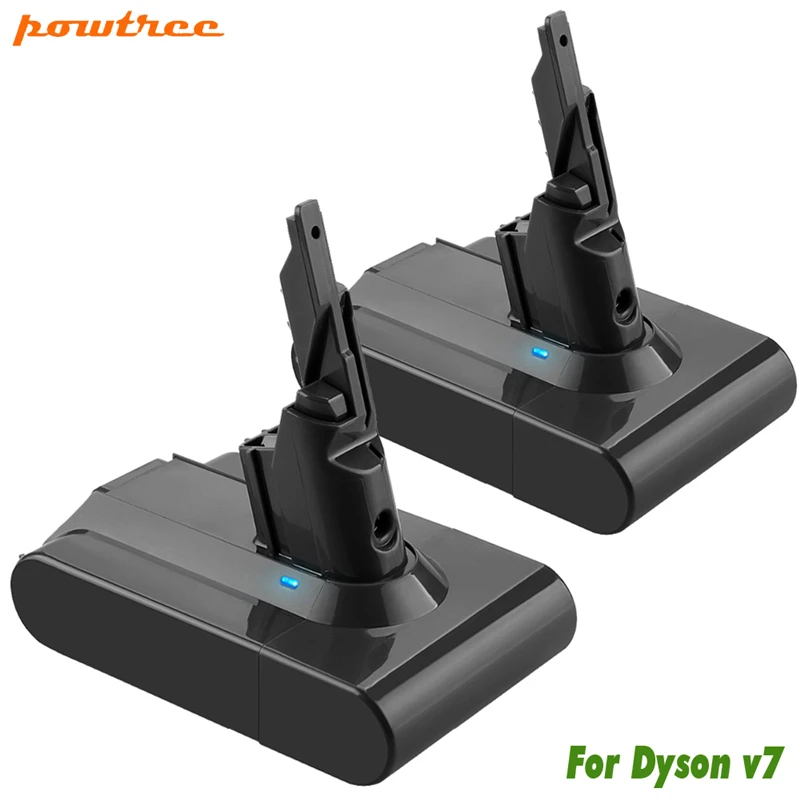 Аккумуляторная батарея Powtree 21 6 V 4000mAh Li Ion V7 для Dyson FLUFFY/Extra/mathus/Trigger/Animal Replacement Power Tool