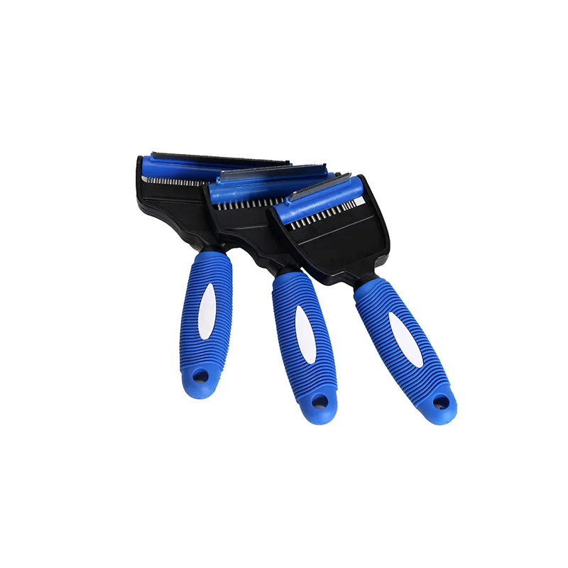 Универсальная расческа для вычесывания шерсти домашних животных щетка удаления