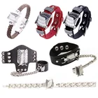 Аниме; Обувь для косплея по аниме атака на Титанов Wings of Liberty браслет No Kyojin кожаный браслет в виде ремня, подарок для мужчин, Женские аксессуары украшения