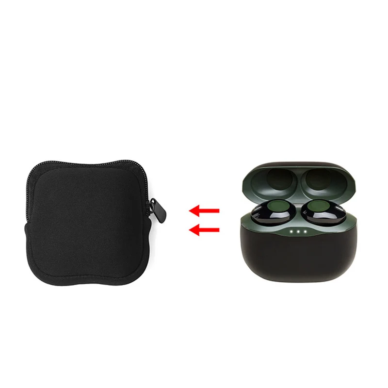 Новая мягкая сумка для наушников JBL TUNE 120 TWS Bluetooth, портативная мини-сумка для наушников 95x95x50 мм