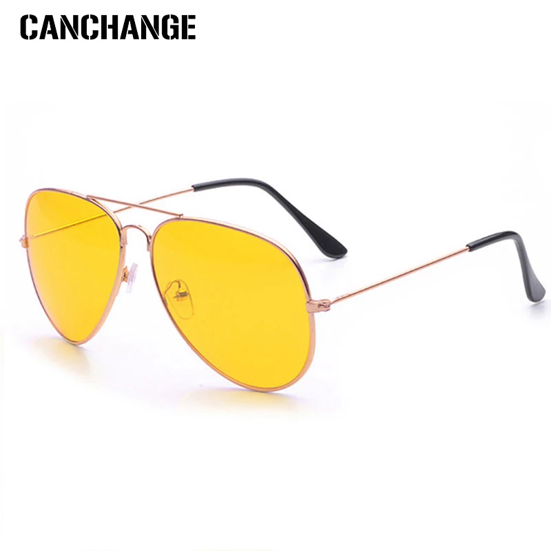 Мужские и женские очки ночного видения уличные поляризационные с желтыми