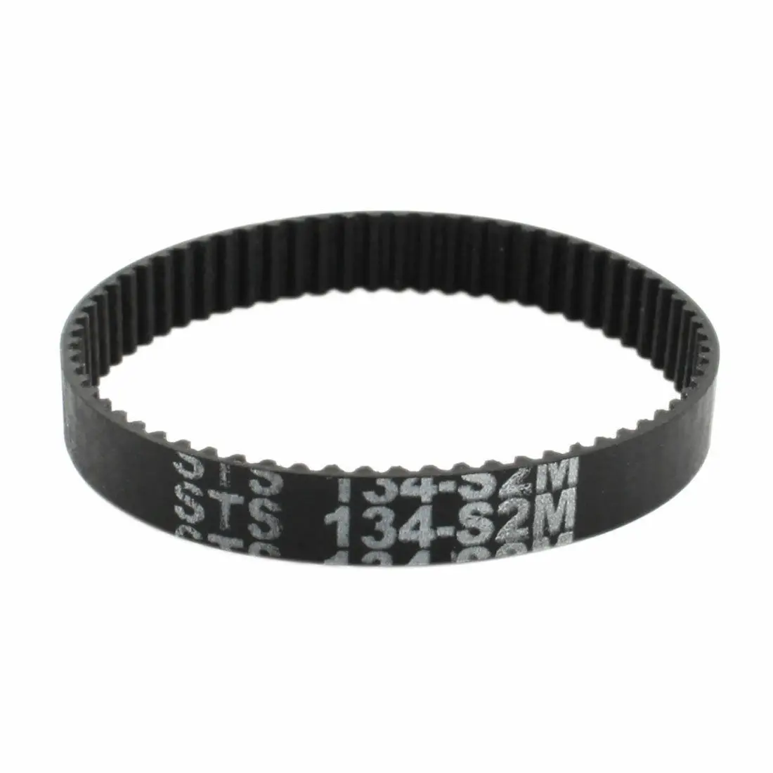 

S2M-134 Timing Belt 67 Teeth 6mm Width Black Rubber Cogged Industrial.