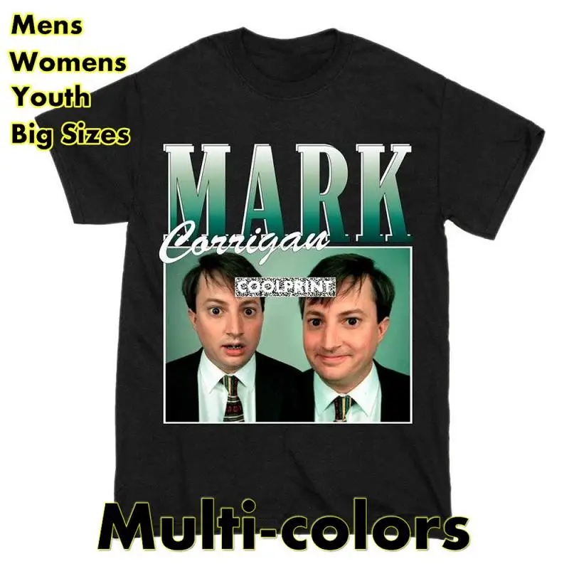 

Mark Corrigan Peep Show Time Arp Tees Famous Softstyle T Shirt T Shirts Oversized Mens Novelty t-shirts Printed Shirts