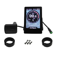 860c ebike display for new bafang mid motor m400 m600 with round shape connecto male waterproof electric bike display