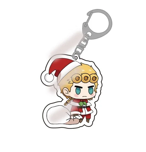 Брелок в стиле аниме Невероятные приключения Джоджо мультяшная фигурка