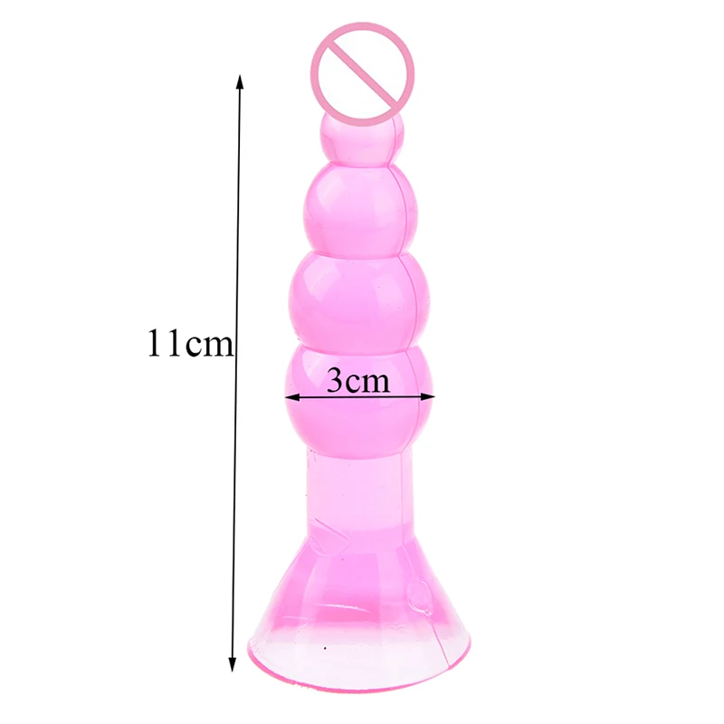 Силиконовый Анальная пробка Анальный вибратор простаты массажный фаллоимитатор