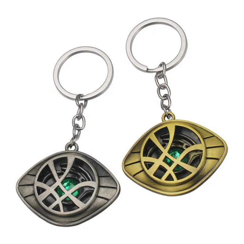 Новые фильмы доктор странные Брелки Подвески Мститель 3 Dr. Stranna Steve Green Crystal Agamotto Eye