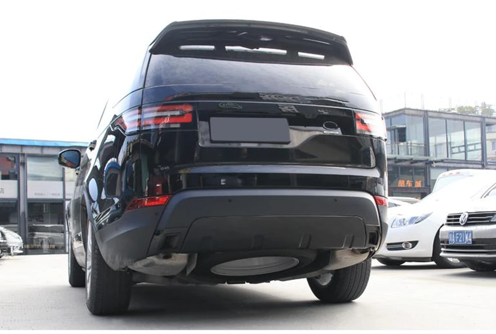 

Front Bumper Spoiler Lip Skid Plate Board Trim For Land Rover Discovery 5 2017 2018 Lower Trailer Cover Rear Wrap Angle Splitter