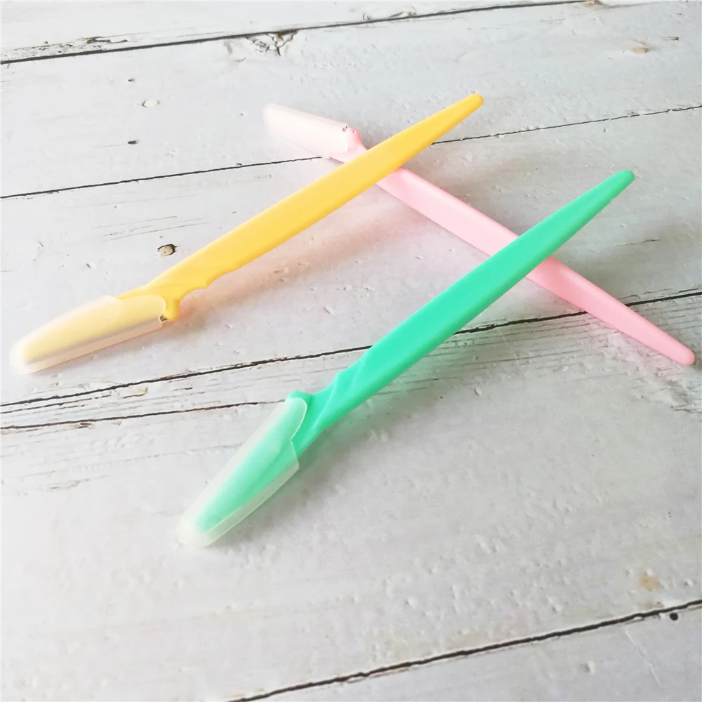 3 шт./компл. Женская бритва для бровей средство удаления волос на лице триммер нож