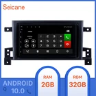 Автомобильное радио Seicane, 7-дюймовый 4-ядерный процессор 2din, Android 10,0, GPS-навигатор с FM, Wi-Fi для SUZUKI GRAND VITARA 2005-2015 гг., поддержка Bluetooth, TPMS, DVR