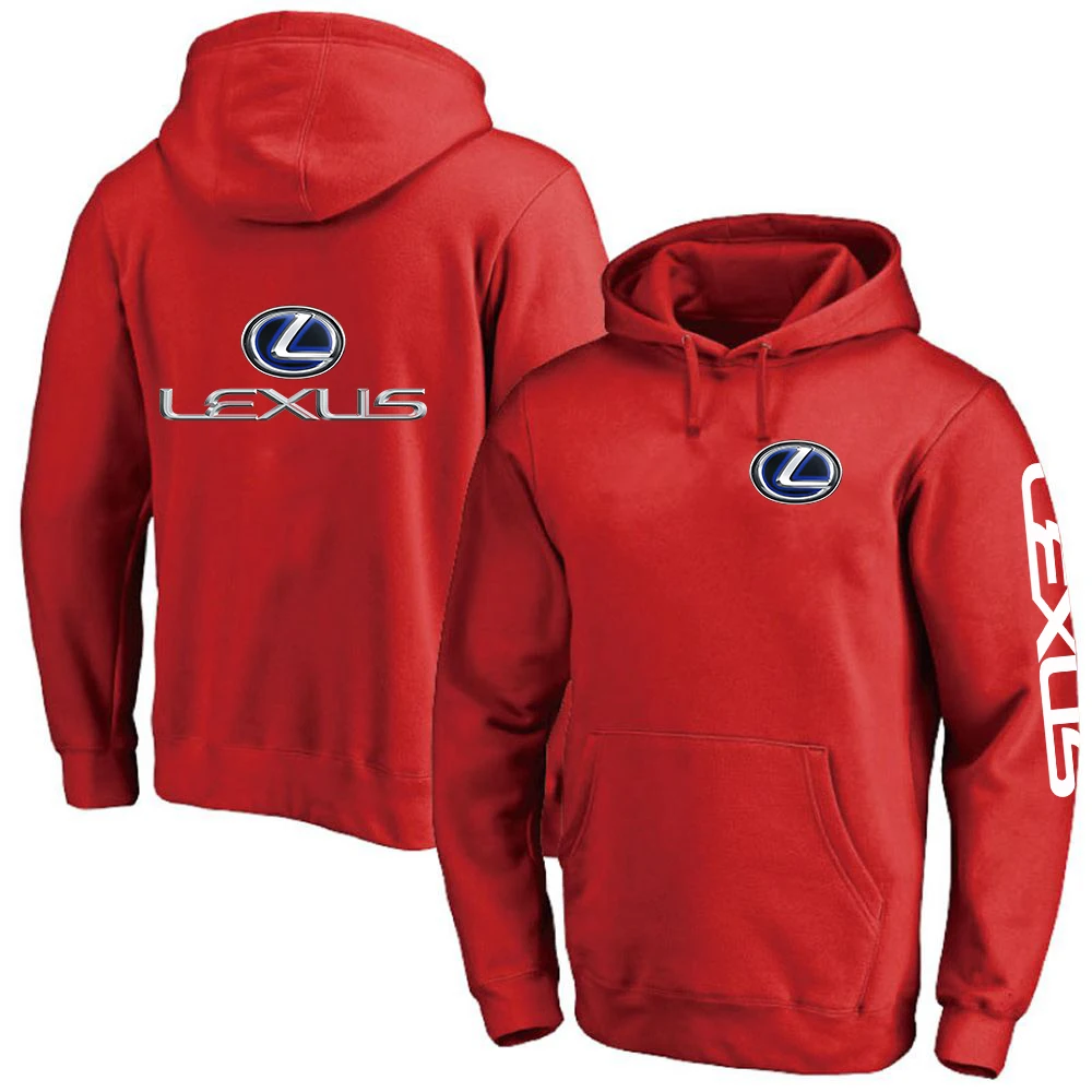 

Unisex Lexus Spring and Autumn Hoodies ize Pullover Fleece Cotton Sweatshirts Casual Fashion Fashion Tops