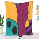 Плед с принтом Салли Кошмар перед Рождеством, покрывало на кроватьплед на диванчехол на диванбродячий пикник для детей