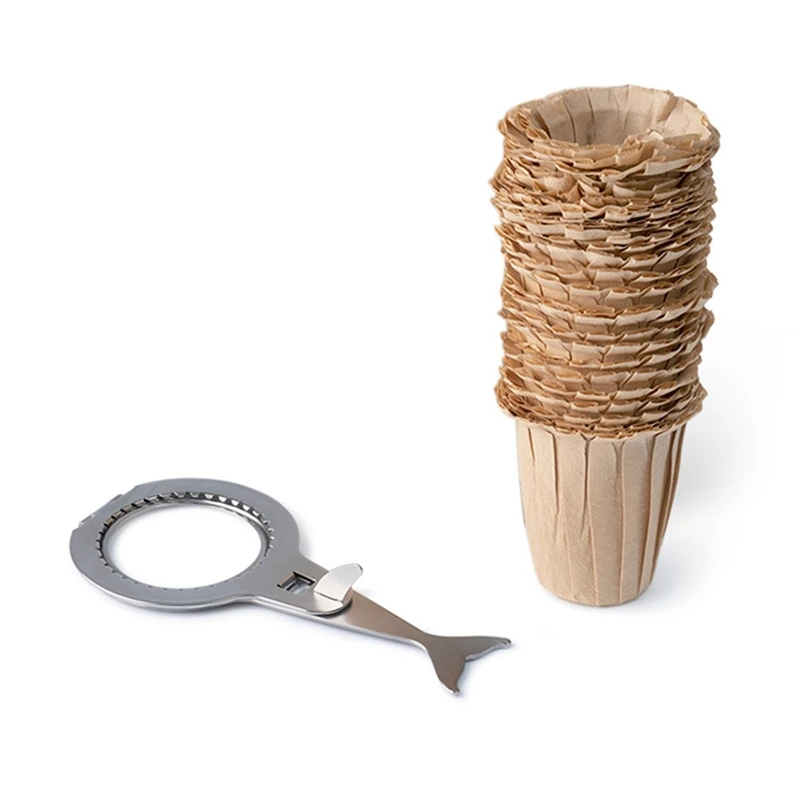 

Coffee Filter Portable Drip Coffee Tea Holder Funnel Baskets Easy Clean Paperless Pour Over Cup