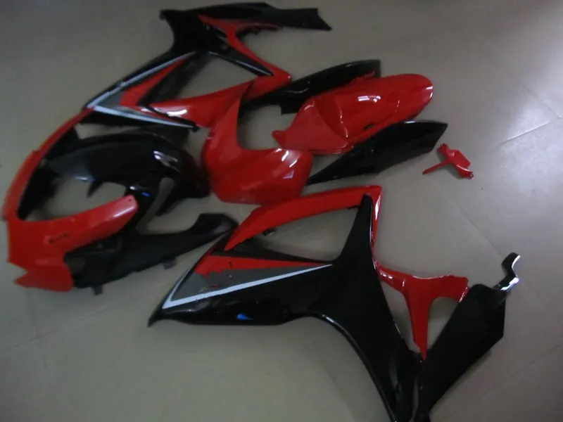 Комплект обтекателей для мотоцикла GSXR 600 750 K6 06 07 GSXR600 GSXR750 2006 2007 ABS Горячий красный