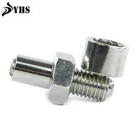 metal smoking pipe 3 parts screw design tobacco pipe cigarette pipe smoking accessories fathers gift