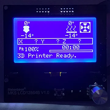 3D принтер дисплей MKS lcd 12864A/B интеллектуальный дисплей ЖК-контроллер панель модуль совместим с Bigtree SKR V1.3