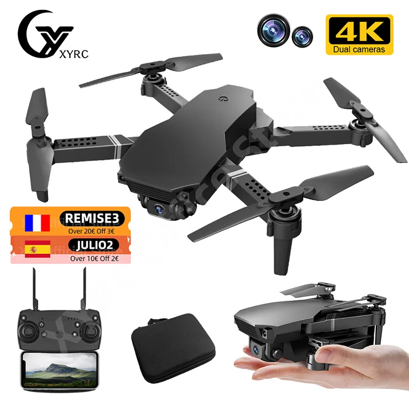 Дрон Радиоуправляемый L702 Mini 4K профессиональный 2021 ГГц с двойной HD