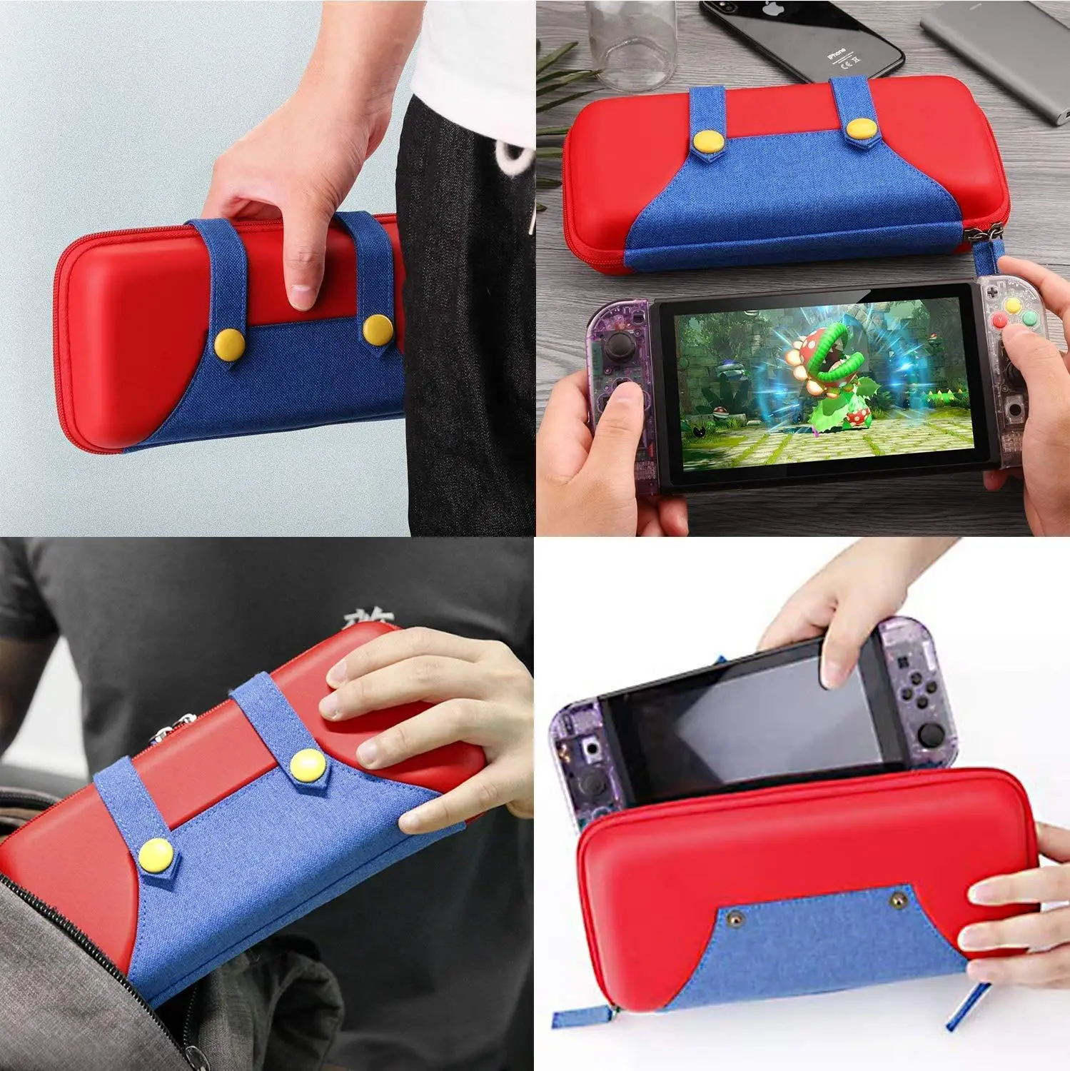 2 шт. чехол для хранения EVA Nintendo Switch милый и роскошный защитный жесткий консоли