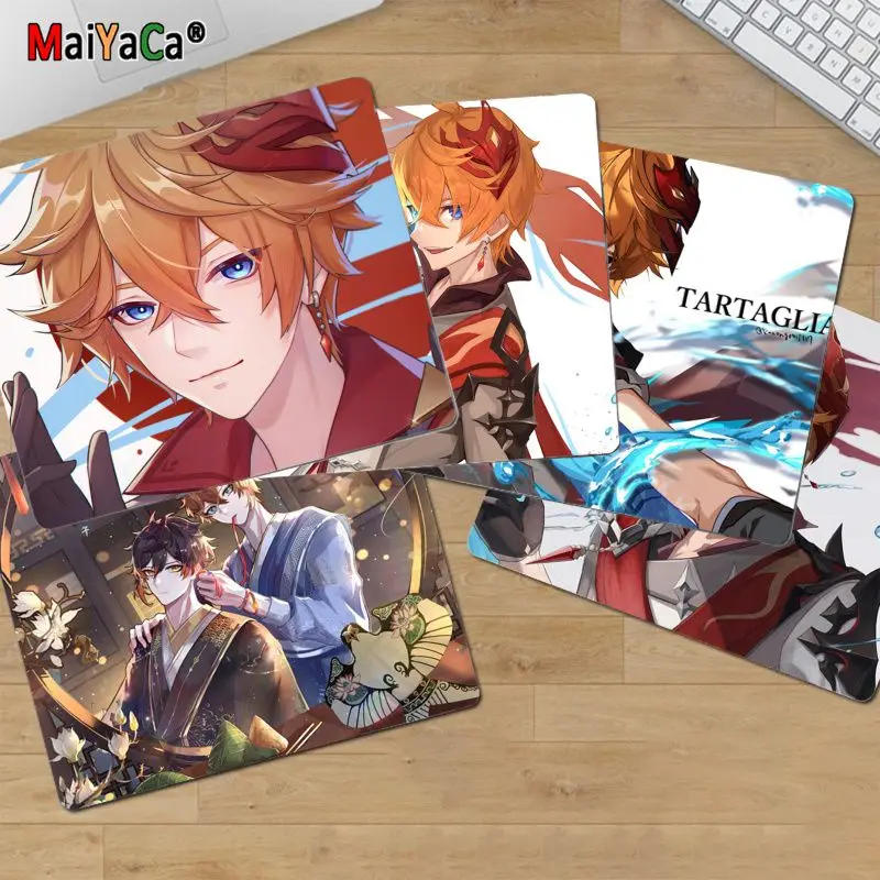 

MaiYaCa Non Slip PC Genshin Impact Tartaglia Office Mice Gamer Soft Mouse Pad Top Selling Wholesale Gaming Pad mouse